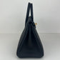 Birkin25 Verso バーキン25ヴェルソ Black/Blue saphir/ブラック/ブルーサファイヤ  GHW ゴールド金具 Togo トゴ Stamp-K K刻印