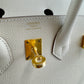 Birkin25 sellier バーキン25 セリエ Craie クレ GHW ゴールド金具 B刻 Epsom エプソン