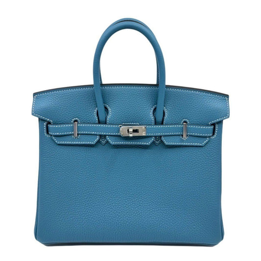 Birkin25 バーキン25 New blue jean ニューブルージーン W刻 PHW シルバー金具 Togo トゴ