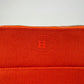 Hermès エルメス Trousse Bolide mini ボリードポーチ ミニ 綿100% Orange feu オレンジフー