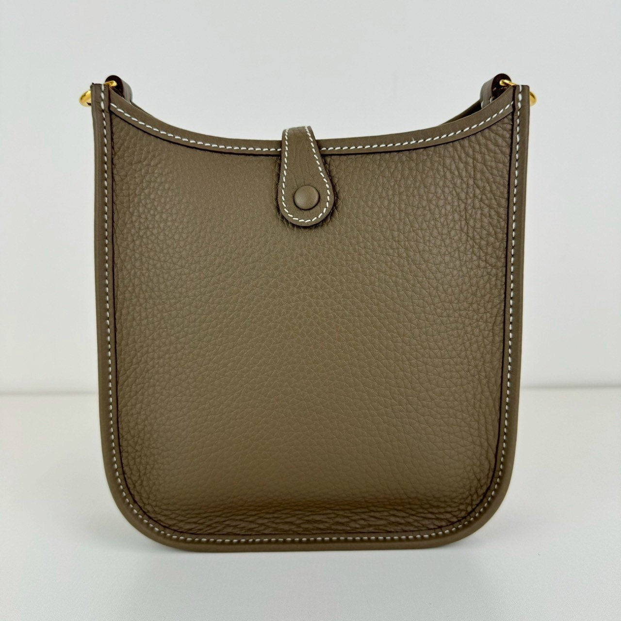 Evelyn TPM エヴリンTPM Etoupe エトープ  GHW ゴールド金具 Taurillon Clemence トリヨンクレマンス Stamp-W W刻印
