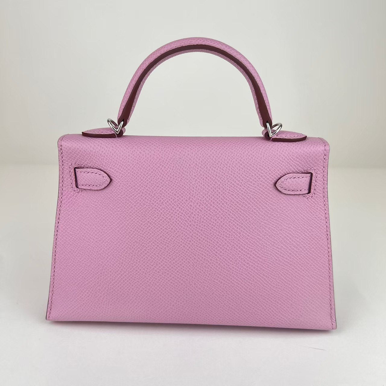 Mini kelly ミニケリー Mauve Sylvestre モーヴシルベストル Epsom エプソン PHW シルバー金具 Stamp-U U刻印