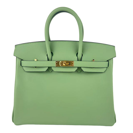 Birkin25 バーキン25 Vert Criquet ヴェールクリケット  GHW ゴールド金具 Swift スウィフト Stamp-W W刻印