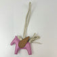 Rodeo Pegasus charm PM ロデオチャーム ペガサス Mauve sylvester/Craie/Chai モーヴシルベストル/クレ/チャイ Agneau Milo アニョーミロ Stamp-U U刻