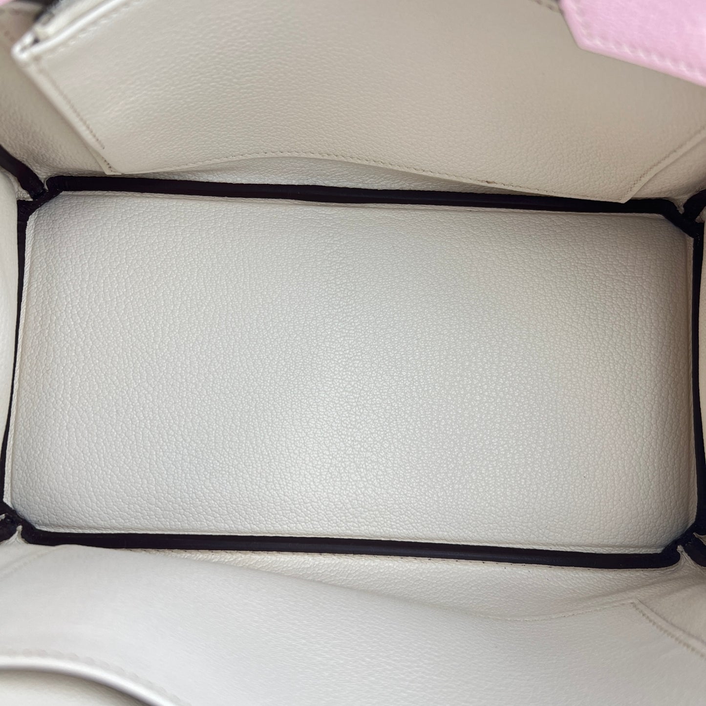 Birkin25 PO バーキン25パーソナルオーダー Rose sakura/Nata ローズサクラ/ナタ  PHW シルバー金具 Chevre シェーブル Stamp-B B刻印