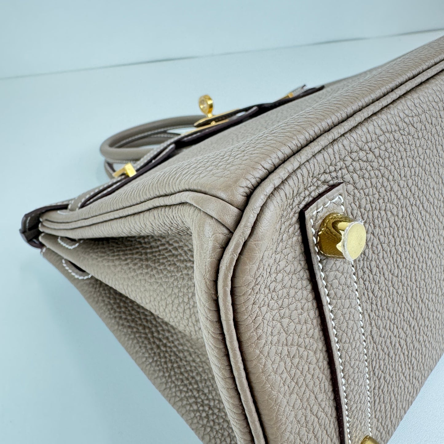 Birkin25 バーキン25 Etoupe エトープ  GHW ゴールド金具 Togo トゴ Stamp-W W刻印