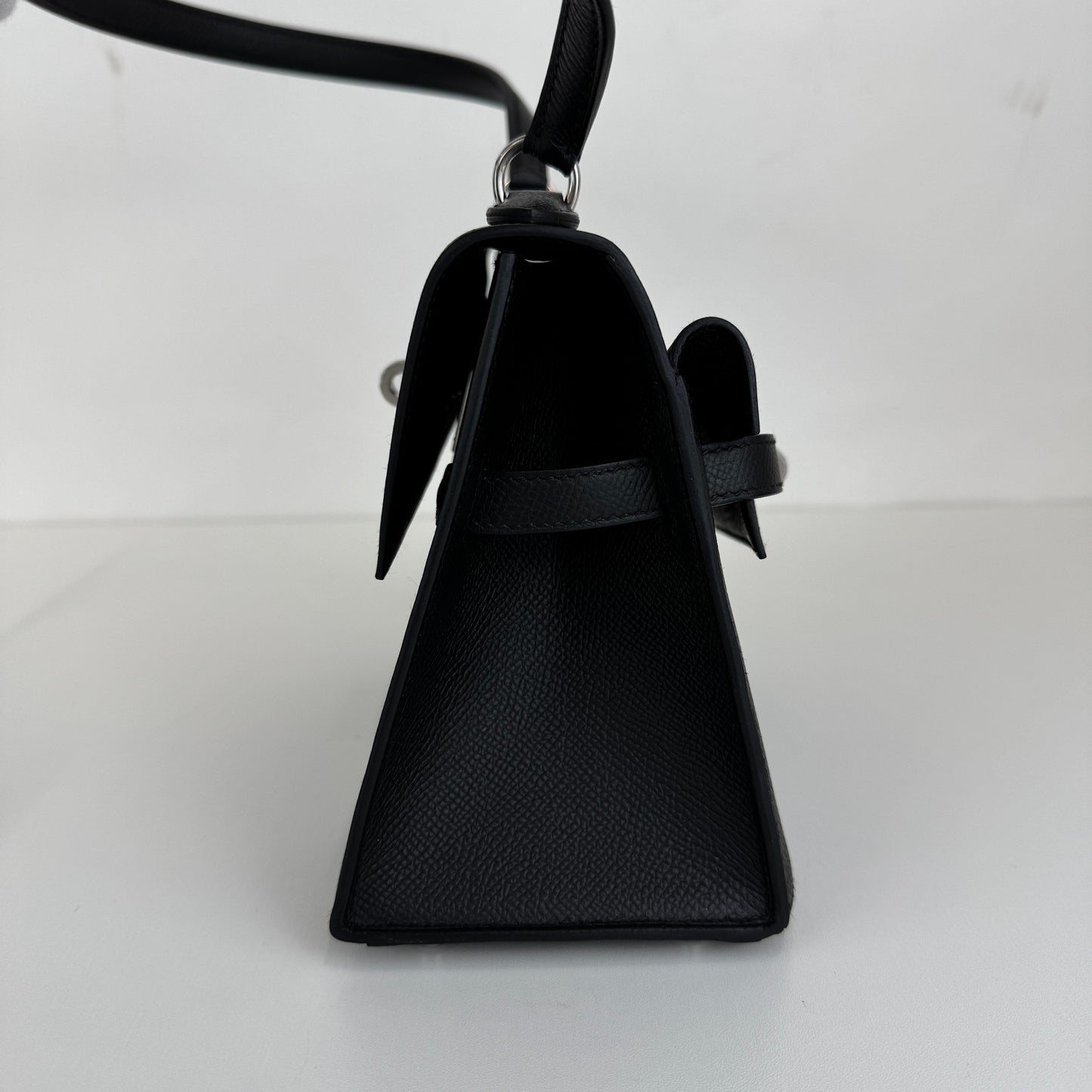 Kelly20 disrder ケリー20 無秩序 Black ブラック Epsom エプソン PHW シルバー金具 Stamp-W W刻印