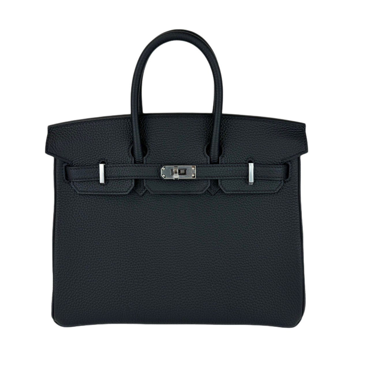 Birkin25 バーキン25 Black ブラック PHW シルバー金具 W刻 Togo トゴ