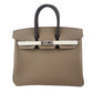 Birkin25 tricolor バーキン25 トリコロール Etoupe エトープ PHW シルバー金具 Stamp-B B刻印 Epsom エプソン