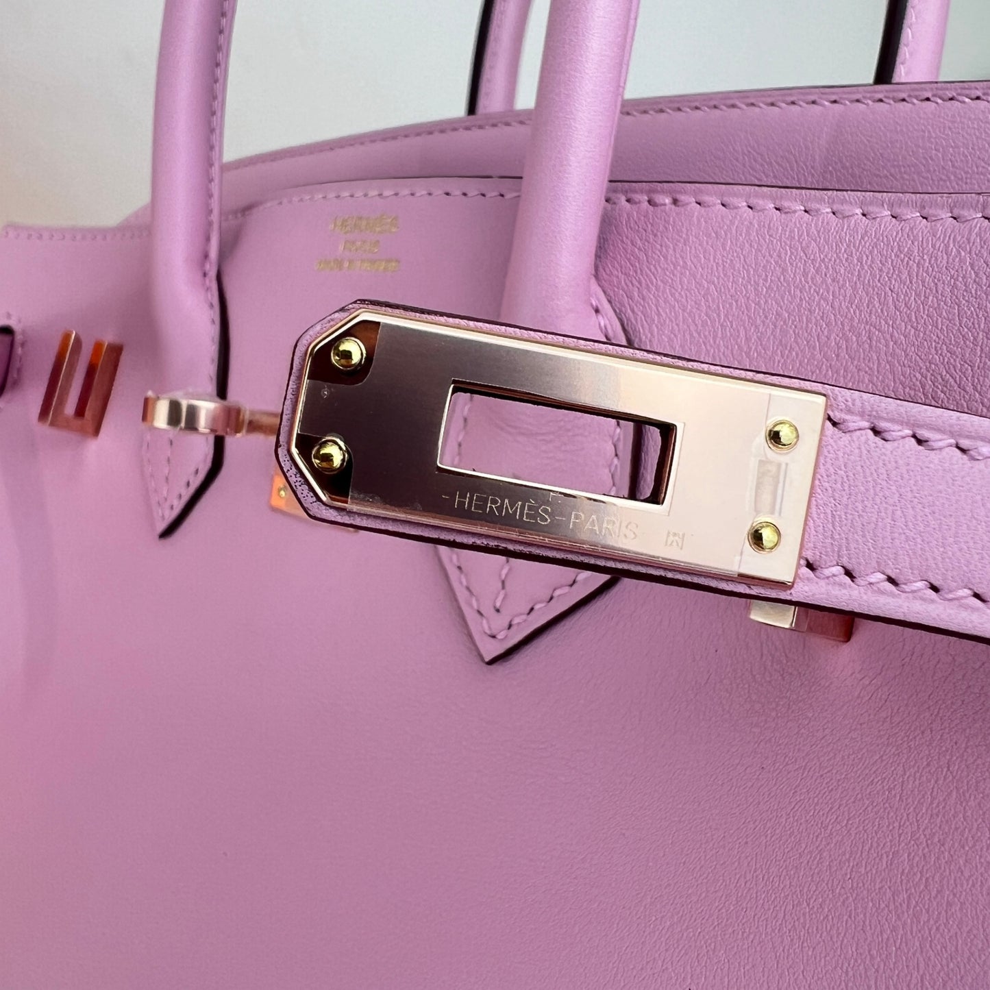 Birkin25 バーキン25 Mauve sylvester モーヴシルベストル  PMBHW シャンパンゴールド金具 Swift スイフト Stamp-Z Z刻印
