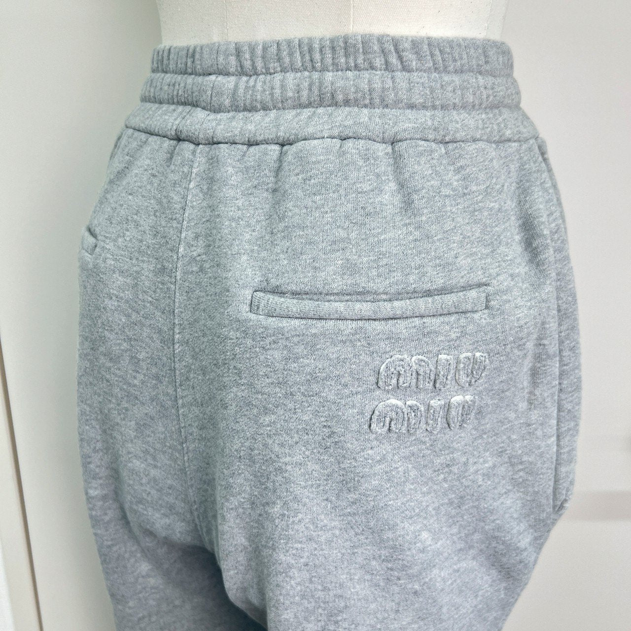 コットンスウェットパンツ Gray グレー 綿 38サイズ MJP278 102J