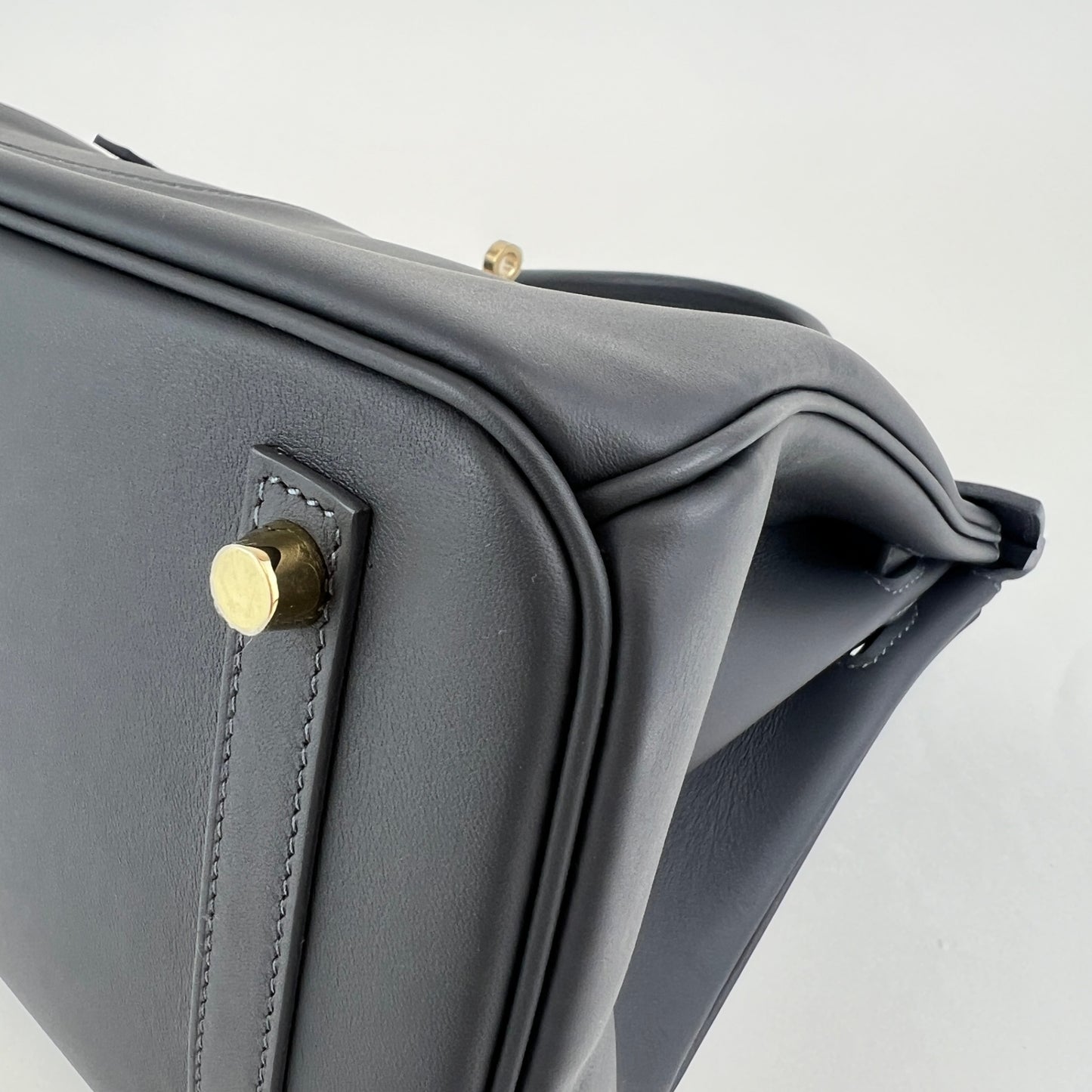 Birkin30 colormatic バーキン30 カラーマティック Gris misty グリミスティ Swift スイフト PMBHW シャンパンゴールド金具 Stamp-K K刻印