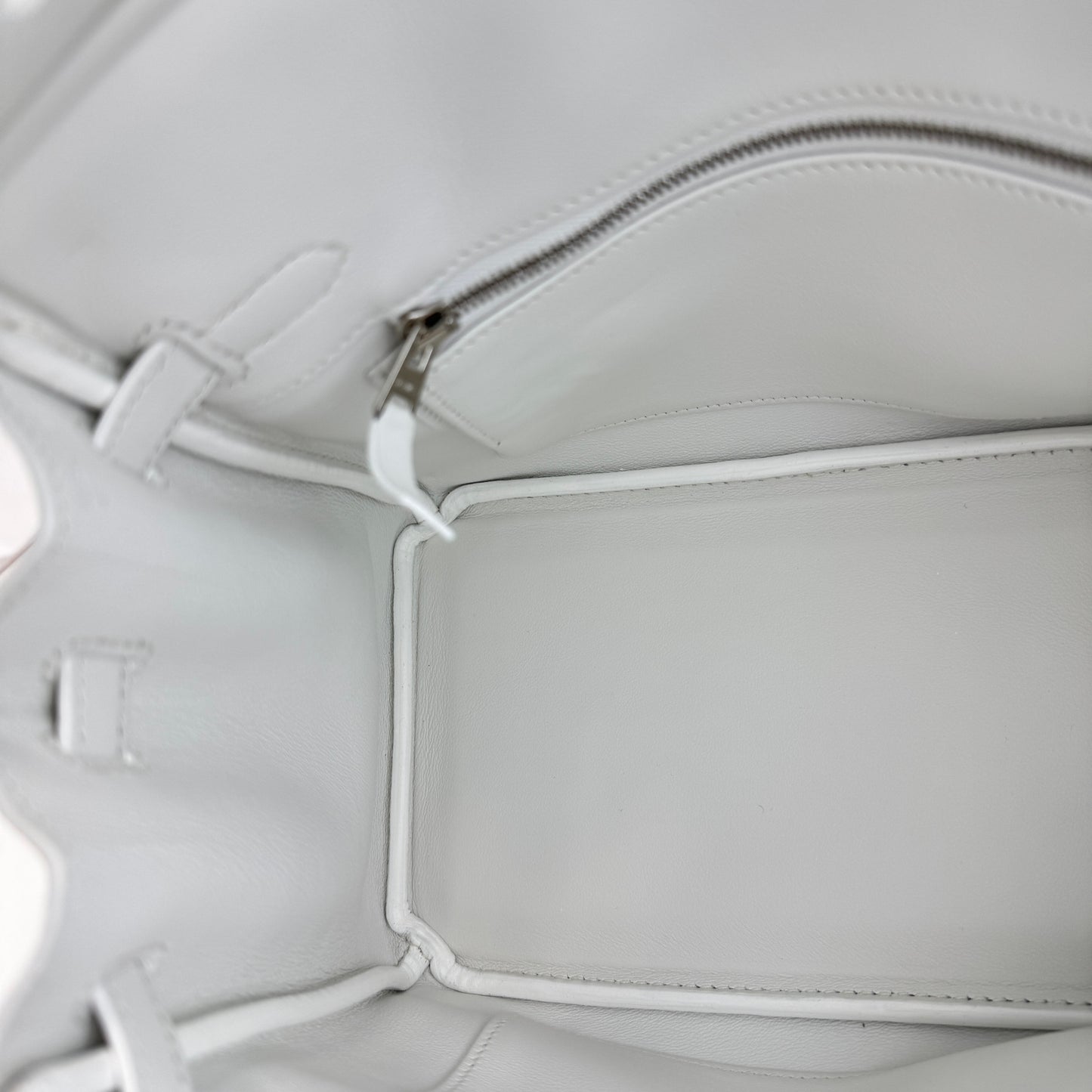 Birkin25 バーキン25 Stamp-W W刻印 Swift スイフト New white ニューホワイト PHW シルバー金具