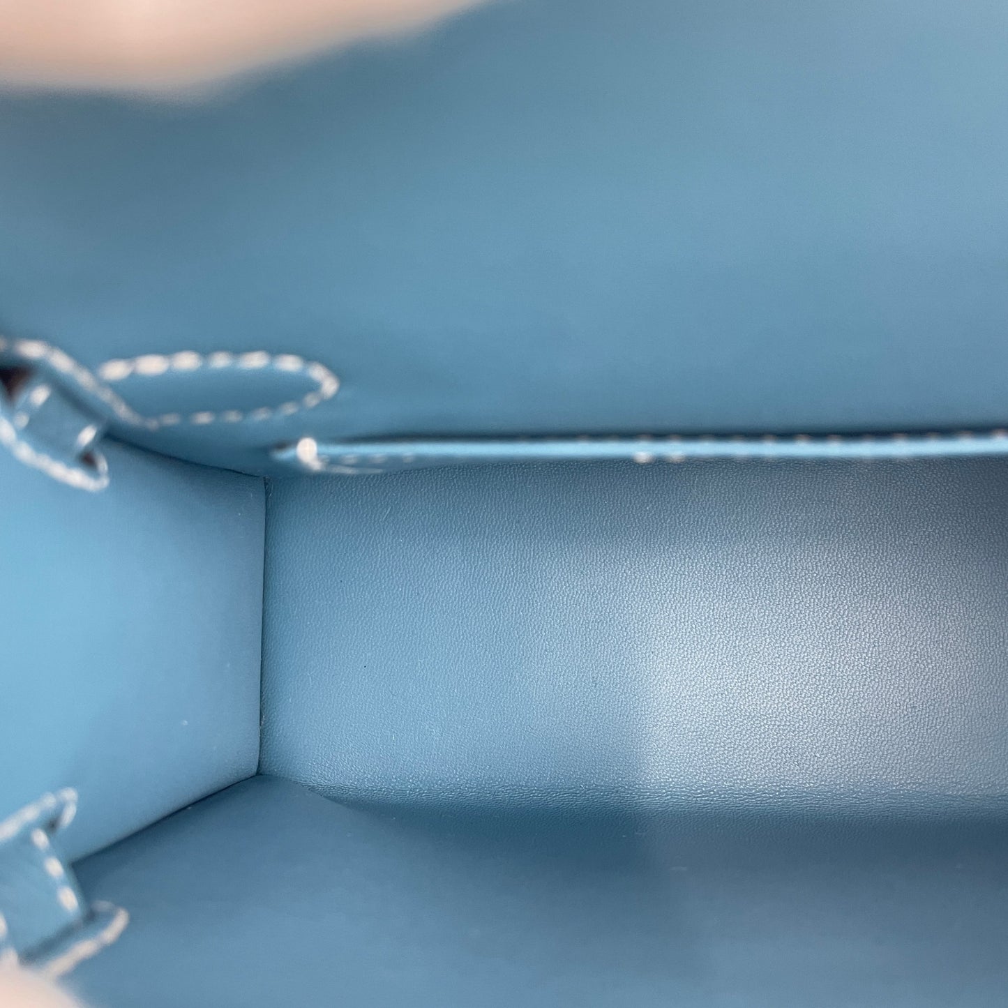 Mini kelly ミニケリー Blue jean ブルージン Epsom エプソン GHW ゴールド金具 Stamp-K K刻印