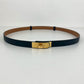 Belt kelly 18 ケリー ベルト18 Epsom エプソン Black ブラック  GHW ゴールド金具 Stamp-W W刻印