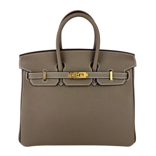 Birkin25 バーキン25 Stamp-W W刻印 Togo トゴ Etoupe エトープ GHW ゴールド金具