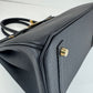 Birkin30 バーキン30 Black ブラック Togo トゴ GHW ゴールド金具 Stamp-K K刻印