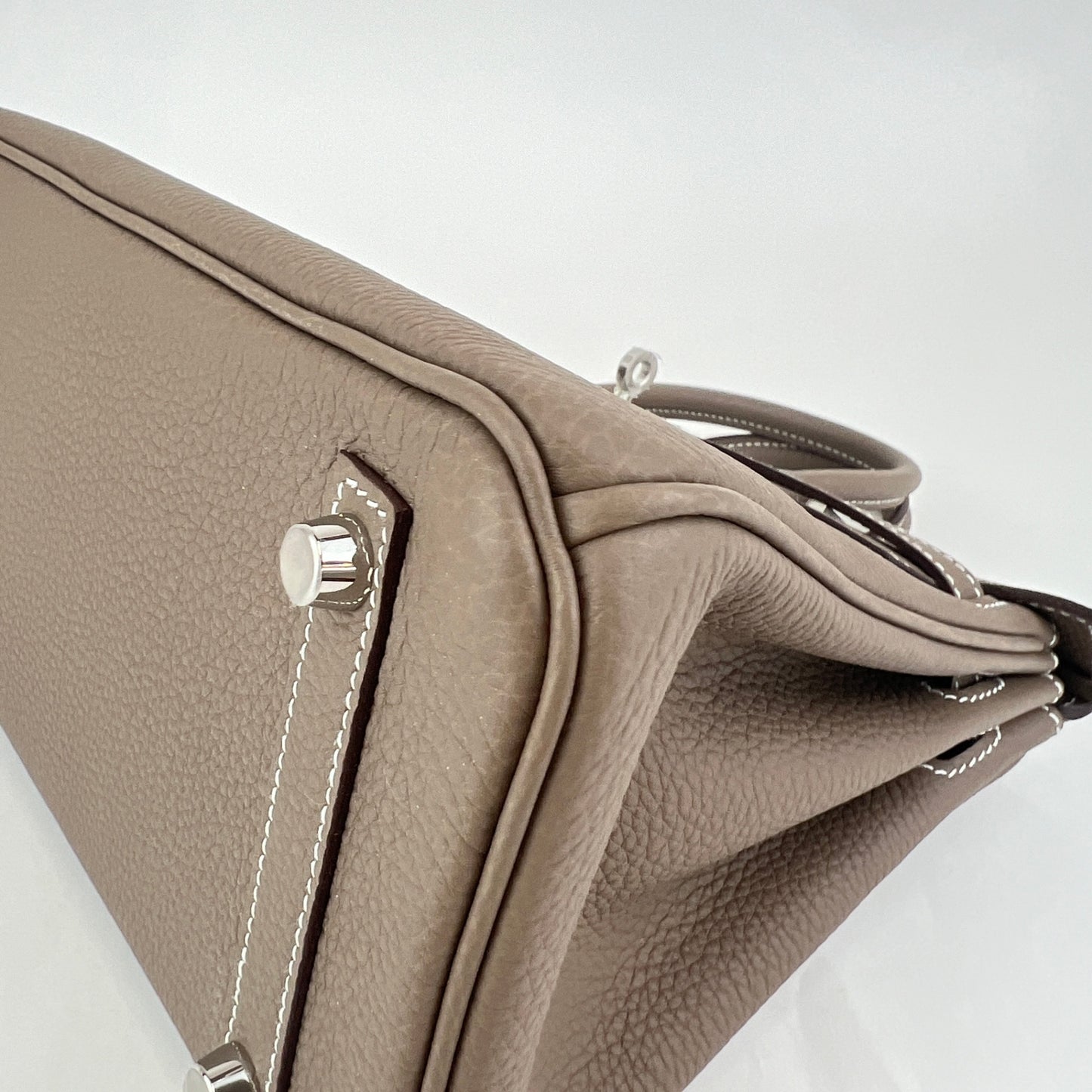 Birkin25 バーキン25 Etoupe エトープ Togo トゴ PHW シルバー金具 Stamp-K K刻印