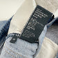 CELINE セリーヌ デニムミニスカート 綿100% light blue denim
