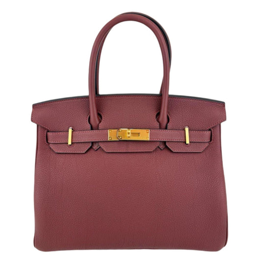 Birkin30 バーキン30 Rouge H ルージュアッシュ GHW ゴールド金具 Stamp-K K刻印 Togo トゴ
