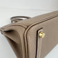 Birkin25 バーキン25 Etoupe エトープ GHW Mat ゴールド金具マット Stamp-K K刻