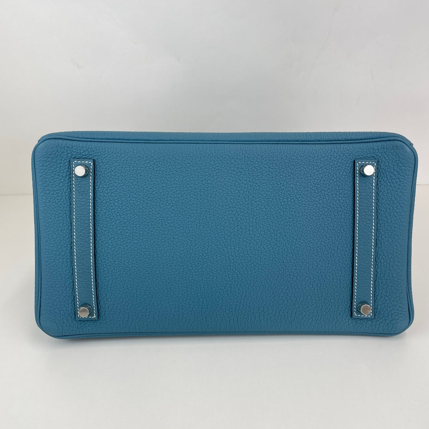 Birkin35 バーキン35 New blue jean ニューブルージーン PHW シルバー金具 Stamp-K K刻印 Togo トゴ
