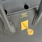 Birkin25 Verso バーキン25ヴェルソ Black/Blue saphir/ブラック/ブルーサファイヤ  GHW ゴールド金具 Togo トゴ Stamp-K K刻印