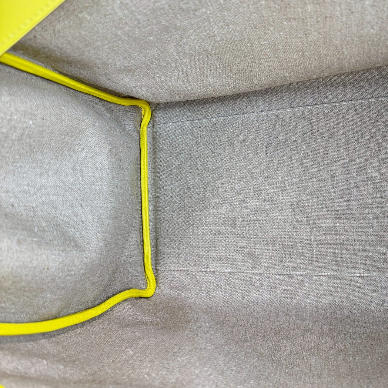 Haut a courries 40 Combi オータクロア40コンビ　Yellow イエロー　PHW シルバー金具　Stamp-D D刻印