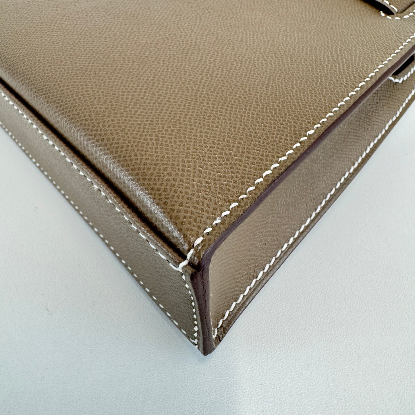 Kelly elan ケリーエラン Madame マダム Etoupe エトープ GHW ゴールド金具 Stamp-K K刻印