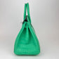 Birkin25 バーキン25 Vert comic ヴェールコミック  PHW シルバー金具 Stamp-B B刻印