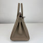Birkin25 バーキン25 Etoupe エトープ Togo トゴ PHW シルバー金具 Stamp-K K刻