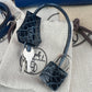 Hermès エルメス Kelly25 ケリー25 Stamp-W W刻印 Madame/Crocodile マダム/クロコダイル Deep blue ディープブルー PHW シルバー金具