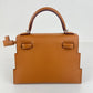 Kelly doll picto ケリードールピクト Gold/Bleu zanzibar ゴールド/ブルーザンジバル PHW シルバー金具 Epsom エプソン Stamp-W W刻印