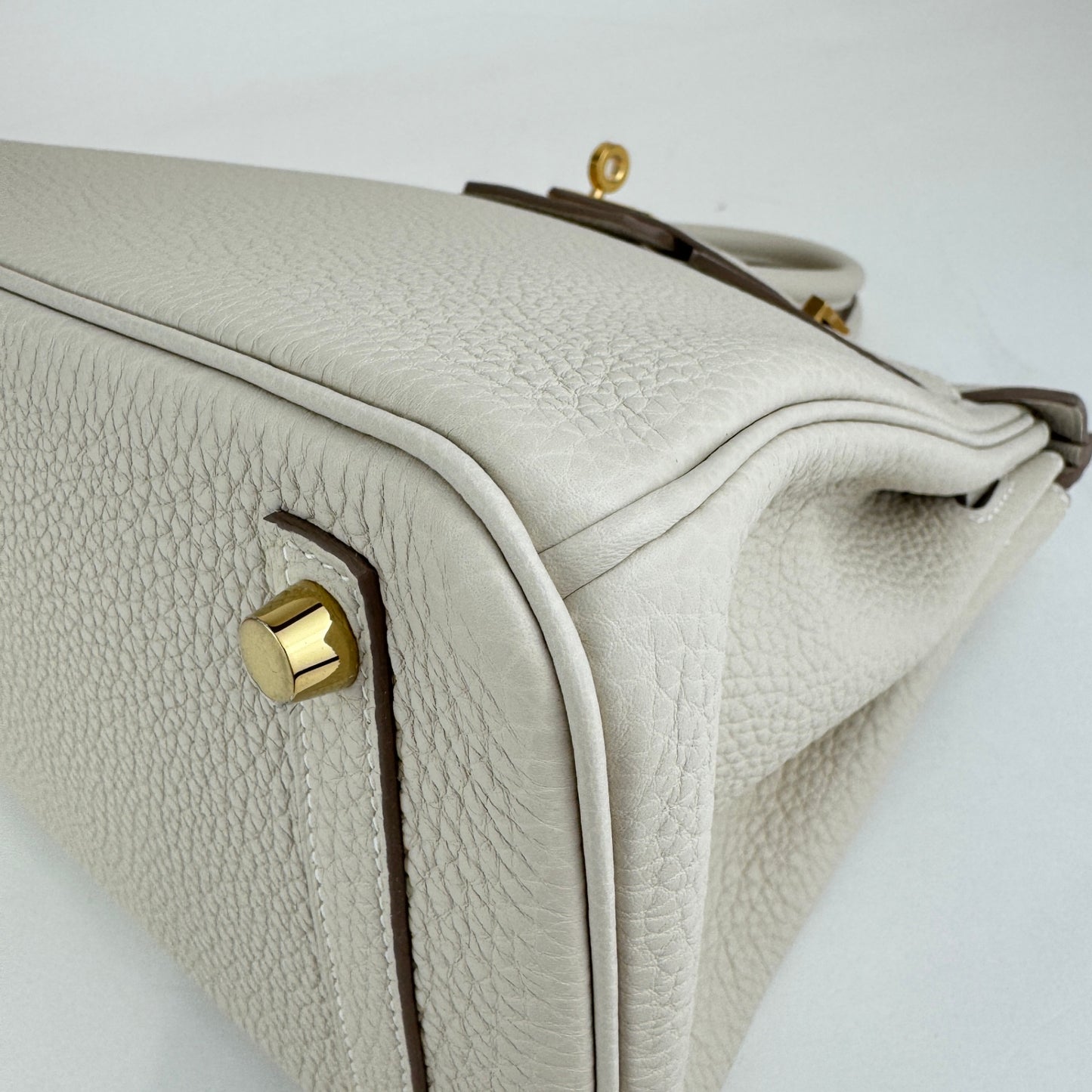 Birkin25 バーキン25 Craie クレ  GHW ゴールド金具 Togo トゴ Stamp-W W刻印