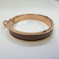 Mini clic kelly PM エナメルブレスレット ミニ・クリック・ケリー Marron grace マロングラッセ Rose gold plated ローズゴールドプレーテッド