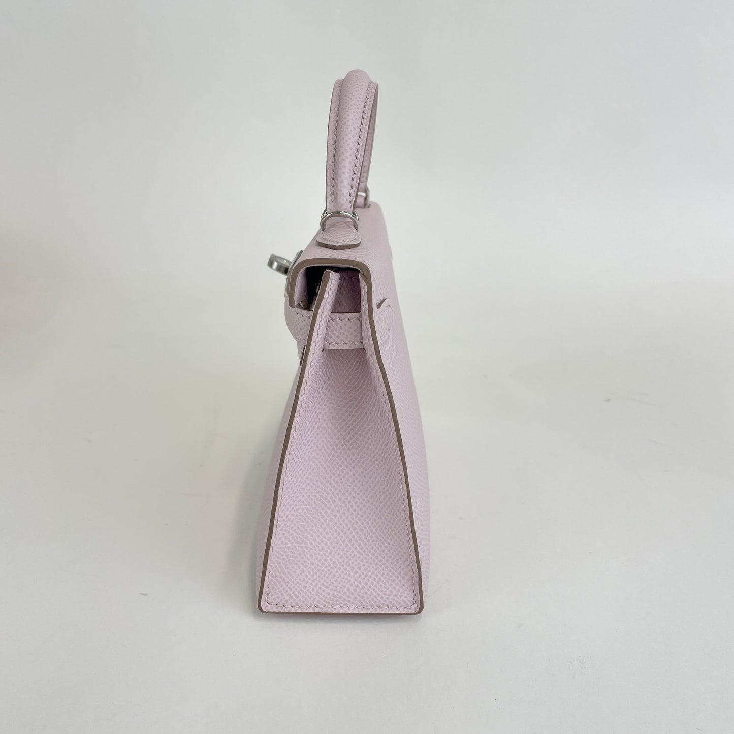 Mini kelly ミニケリー Mauve Sylvestre　モーヴシルベストル  PHW シルバー金具 Epsom エプソン Stamp-B B刻印