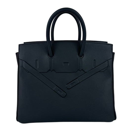 Birkin25 shadow バーキン25 シャドウ Black ブラック Swift スイフト PHW シルバー金具 Stamp-W W刻印