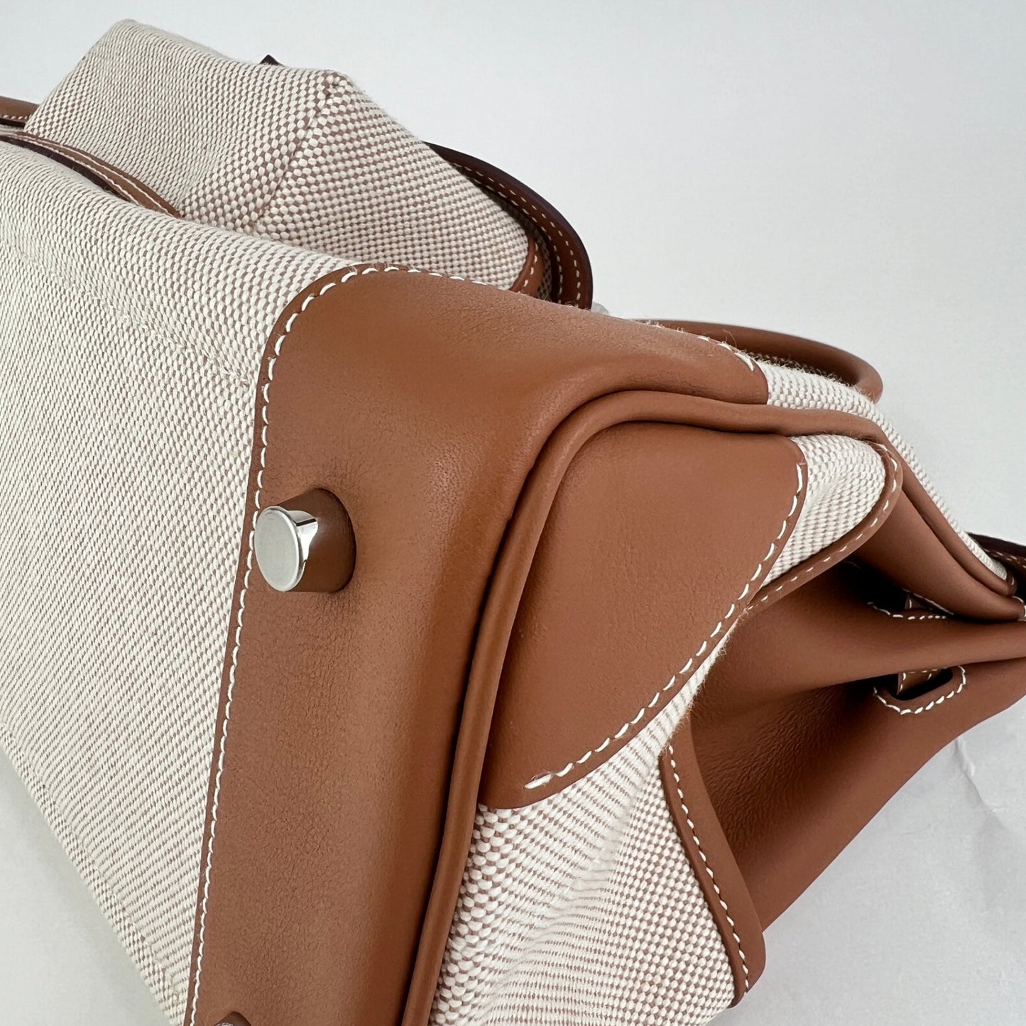 Birkin25 cargo バーキン25 カーゴ Gold ゴールド Toile goelan/Swift トワルゴエラン/スイフト PHW シルバー金具 Stamp-K K刻印