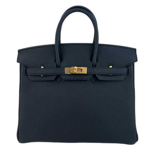 Birkin25 バーキン25 Black ブラック Togo トゴ GHW ゴールド金具 Stamp-K K刻印