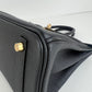 Birkin25 バーキン25 Black ブラック　 GHW ゴールド金具　Stamp-K K刻