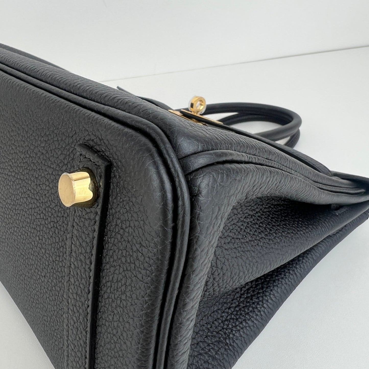 Birkin25 バーキン25 Black ブラック　 GHW ゴールド金具　Stamp-K K刻