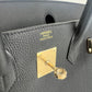 Birkin25 バーキン30 Black ブラック Togo トゴ PMBHW シャンパンゴールド金具 Stamp-K K刻印