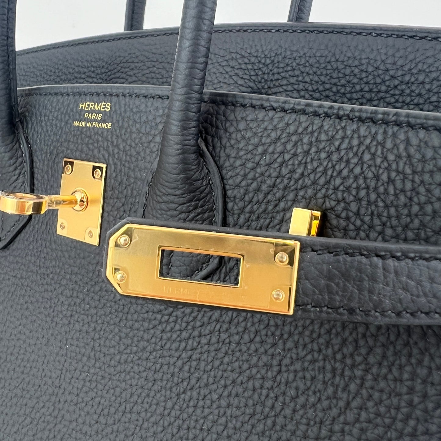 Birkin25 バーキン25 Black ブラック Togo トゴ GHW ゴールド金具 Stamp-K K刻印