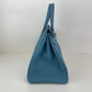 Birkin35 バーキン35 New blue jean ニューブルージーン PHW シルバー金具 Stamp-K K刻印 Togo トゴ