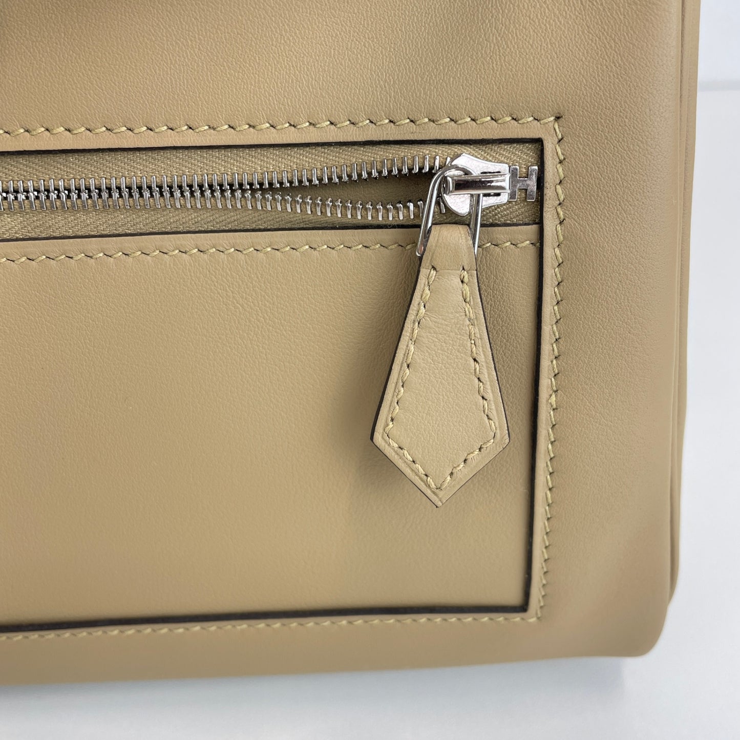 Kelly25 colormatic ケリー25カラーマティック Poussiere プシエール PHW シルバー金具 Stamp-K K刻