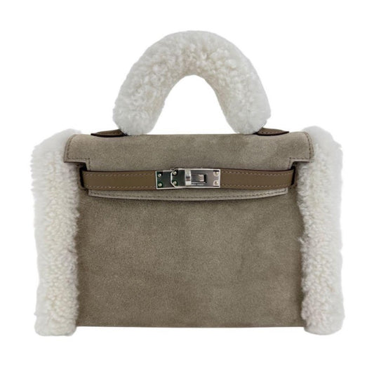 Mini kelly teddy ミニケリー テディ Grizzly/Merinos/Sheepskin/Swift グリズリー/メリノス/シープスキン/スイフト PHW シルバー金具 Stamp-W W刻印