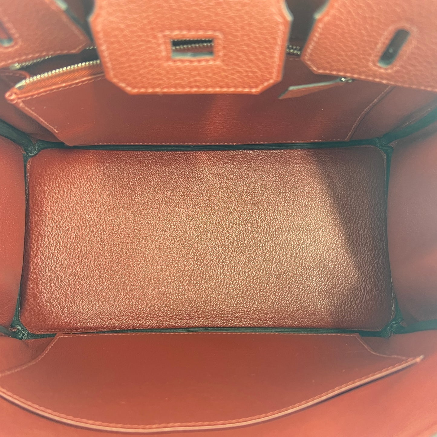Birkin25 バーキン25 Rouge H ルージュアッシュ　PHW シルバー金具 tamp-K K刻