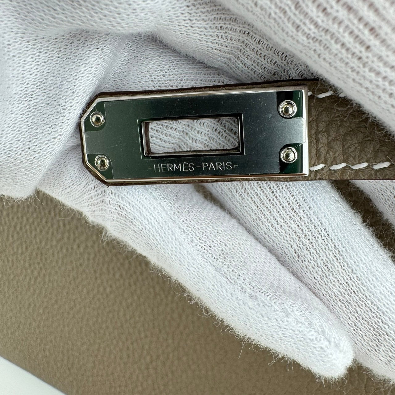 Birkin25 バーキン25 Etoupe エトープ  PHW シルバー金具 Togo トゴ Stamp-K K刻印
