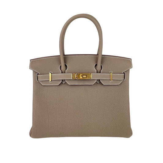 Birkin30 バーキン30 Etoupe エトープ Togo トゴ GHW ゴールド金具 B刻