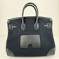 Birkin25 Cargo バーキン25カーゴ Black ブラック PHW シルバー金具 Toile Goeland Canvas Veau Swift  トワルゴエラン ヴォースイフトStamp-W W刻印